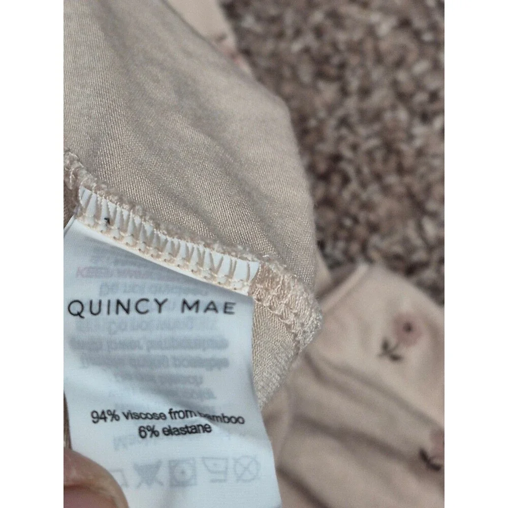 Quincy Mae gown and hat size 3-6 months
